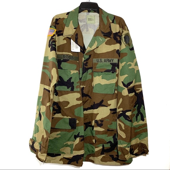 Military U S Army Other - NWT Authentic Camouflage Military Army Jacket XLT